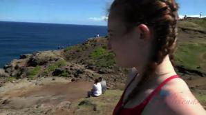Danni has a great day out in Hawaii!
